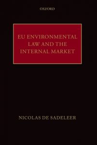 Book Cover: EU Environmental Law and the Internal Market